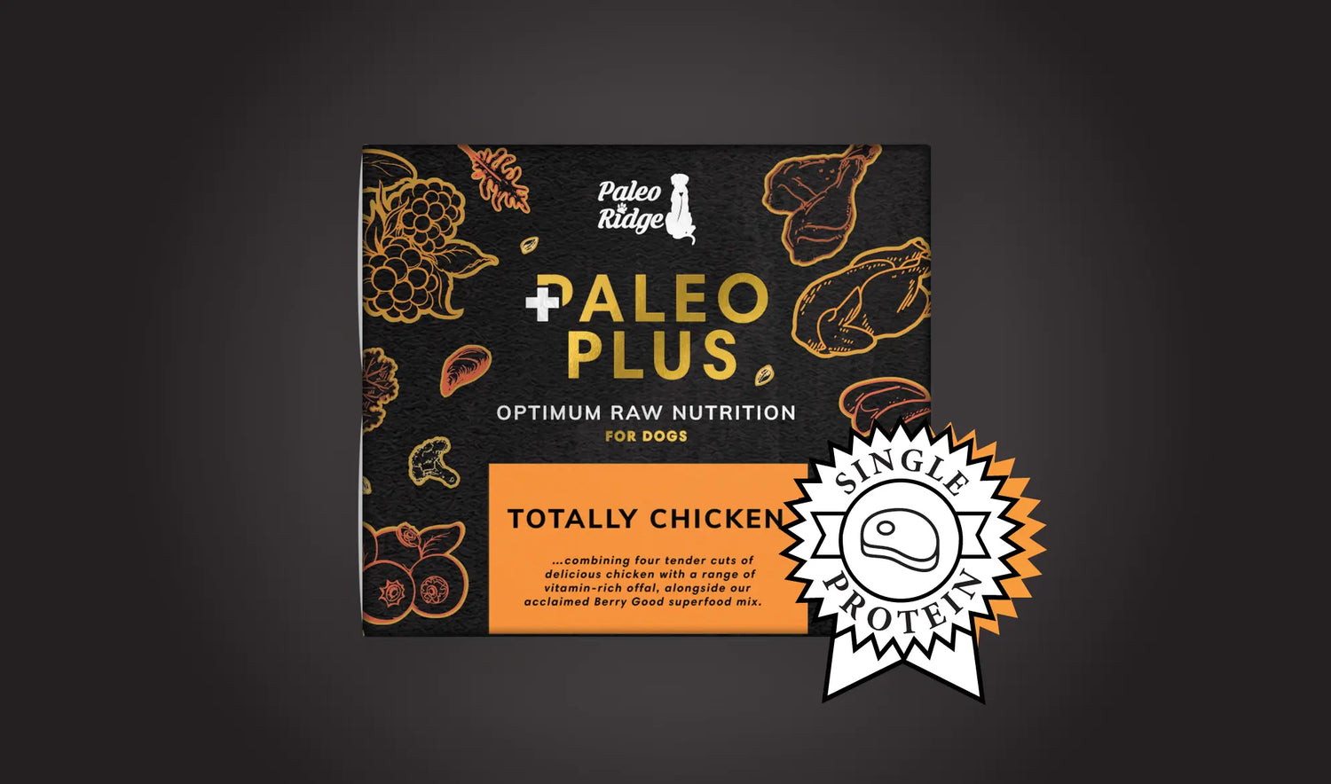 What is Paleo Plus Totally Chicken Raw Dog Food?