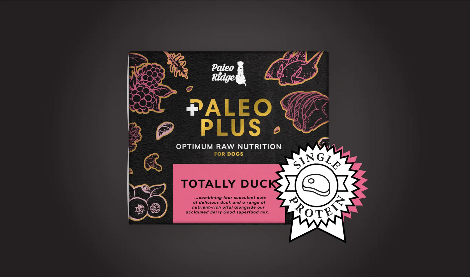What is Paleo Plus Totally Duck Raw Dog Food?