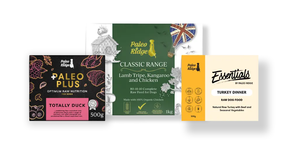 Paleo Ridge Raw Dog Food Product Ranges: A Guide