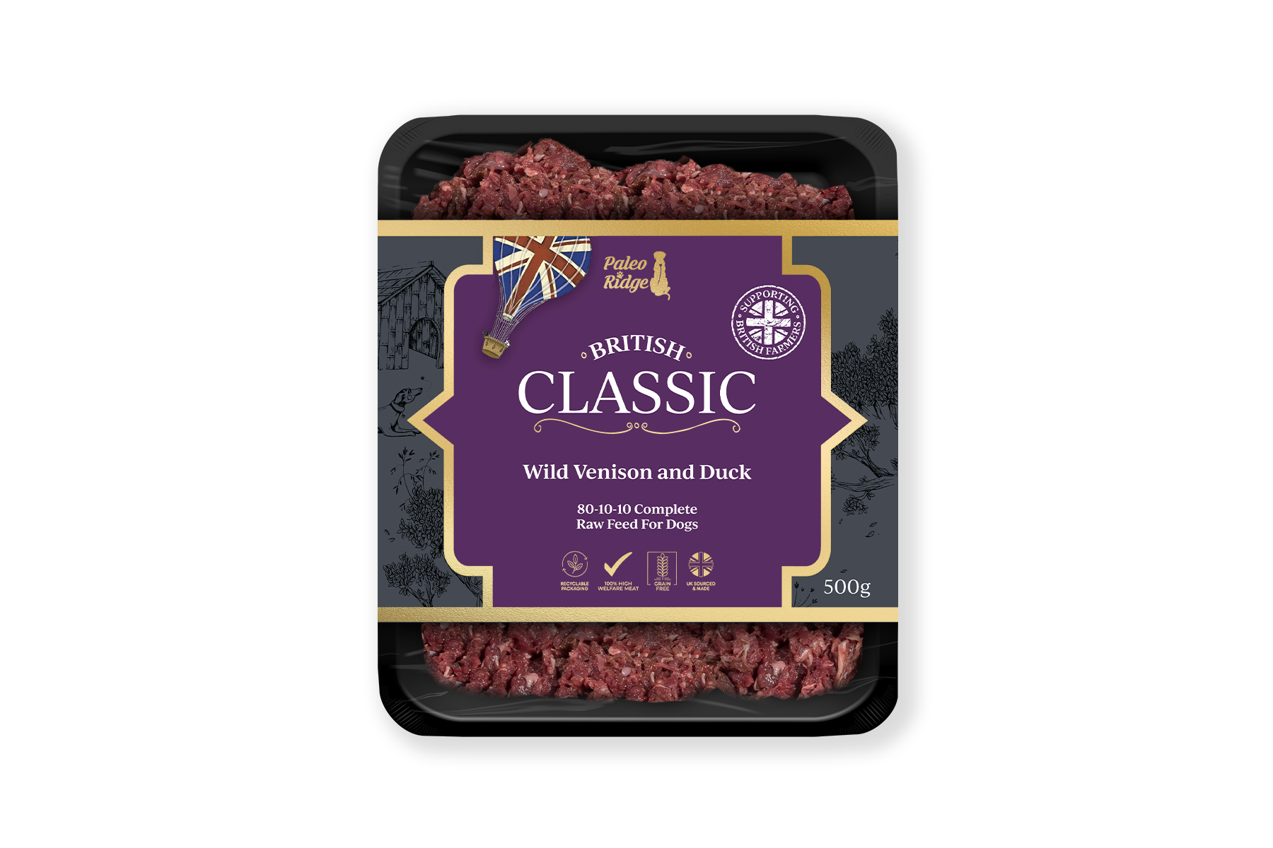Classic Wild Venison and Duck (500g)