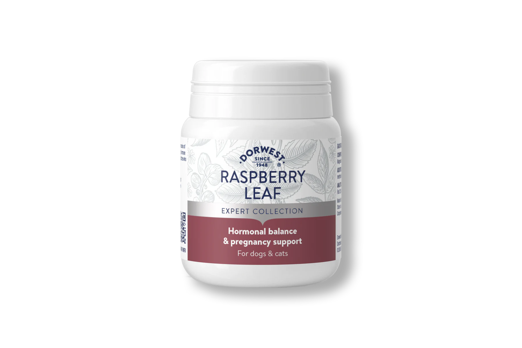 Dorwest Raspberry Leaf Tablets for Dogs & Cats (100 tablets) - Paleo Ridge