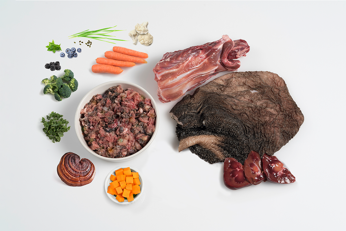 Paleo Puppy Beef Tripe and Duck (500g) - Paleo Ridge