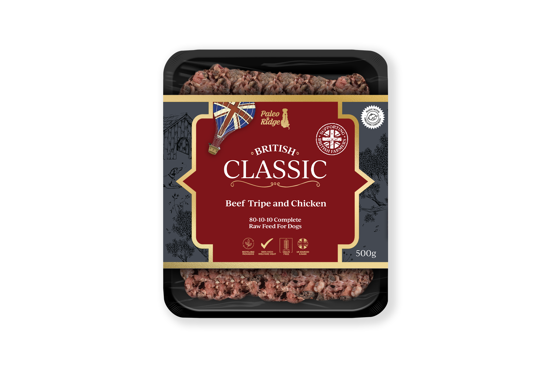 Classic Beef Tripe and Chicken (250g, 500g and 1kg)