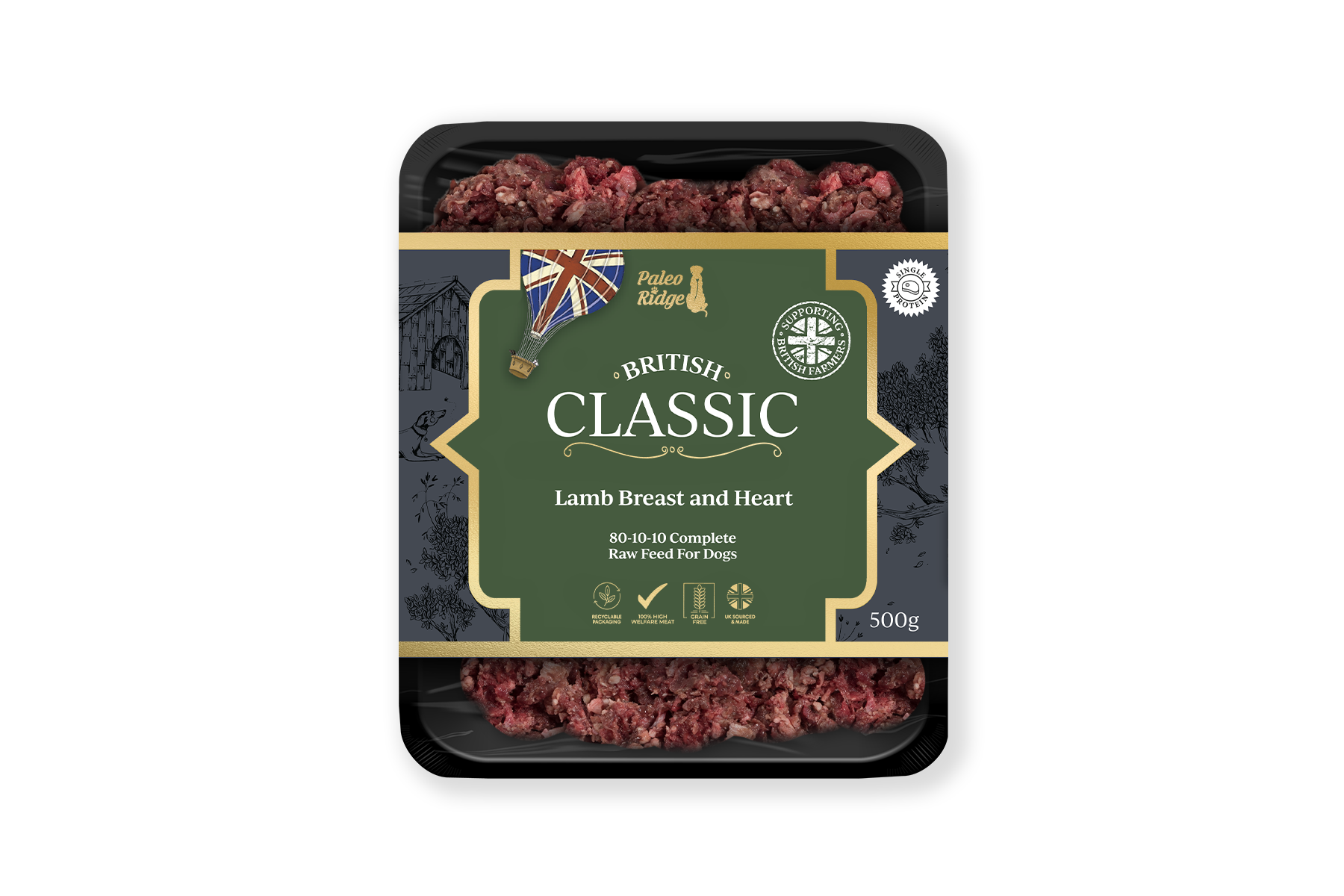 Classic Lamb Breast and Heart (500g and 1kg)