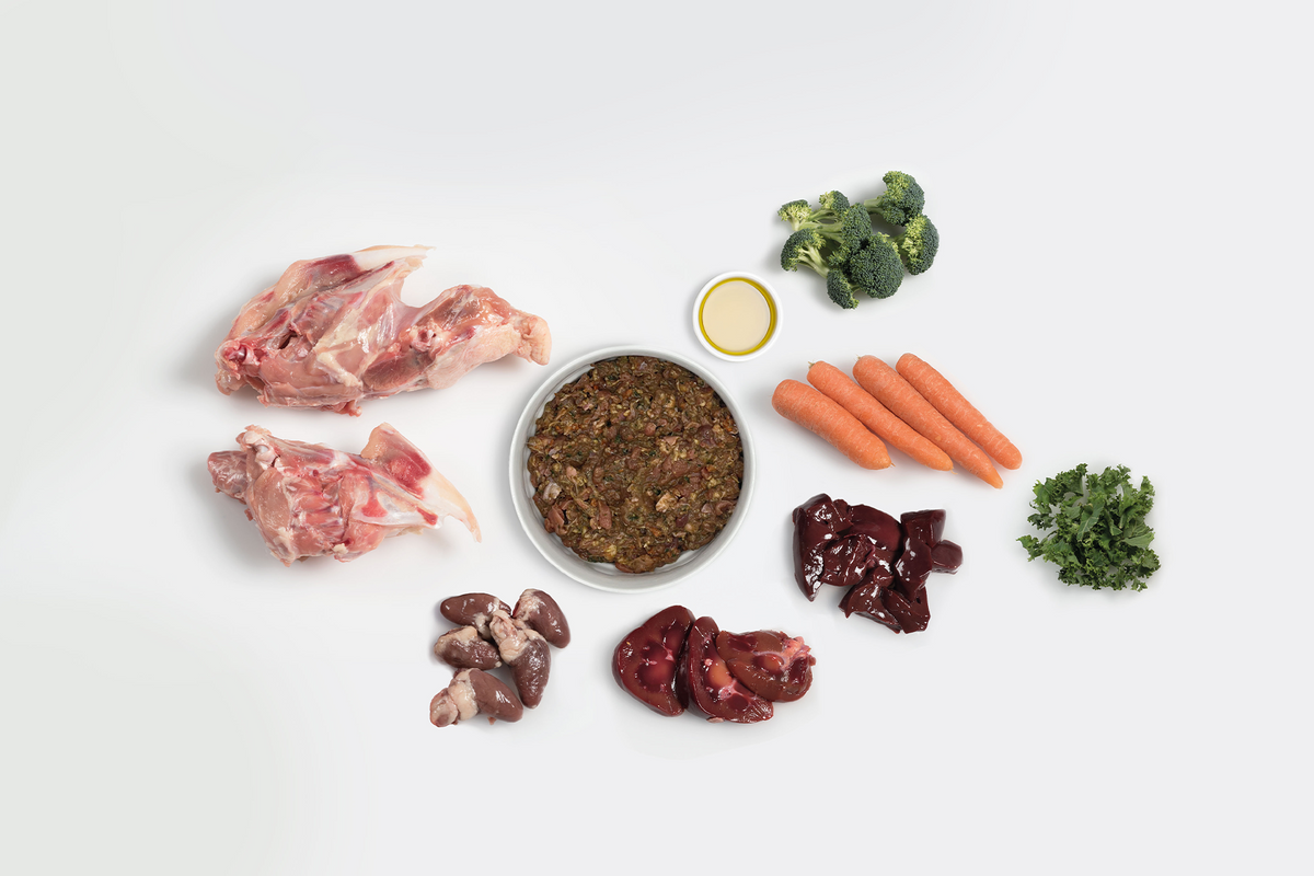 Essentials Chicken Dinner (500g) | Raw Dog Food | Paleo Ridge | Paleo Ridge