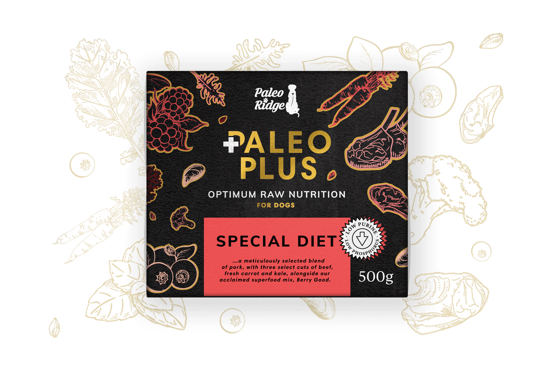 Paleo Plus Special Diet (500g) | Raw Dog Food | Paleo Ridge | Default ...
