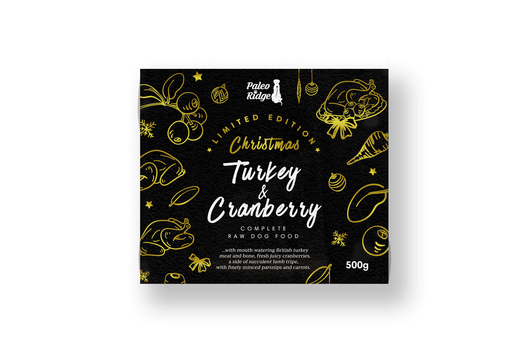 Christmas Turkey & Cranberry (500g)